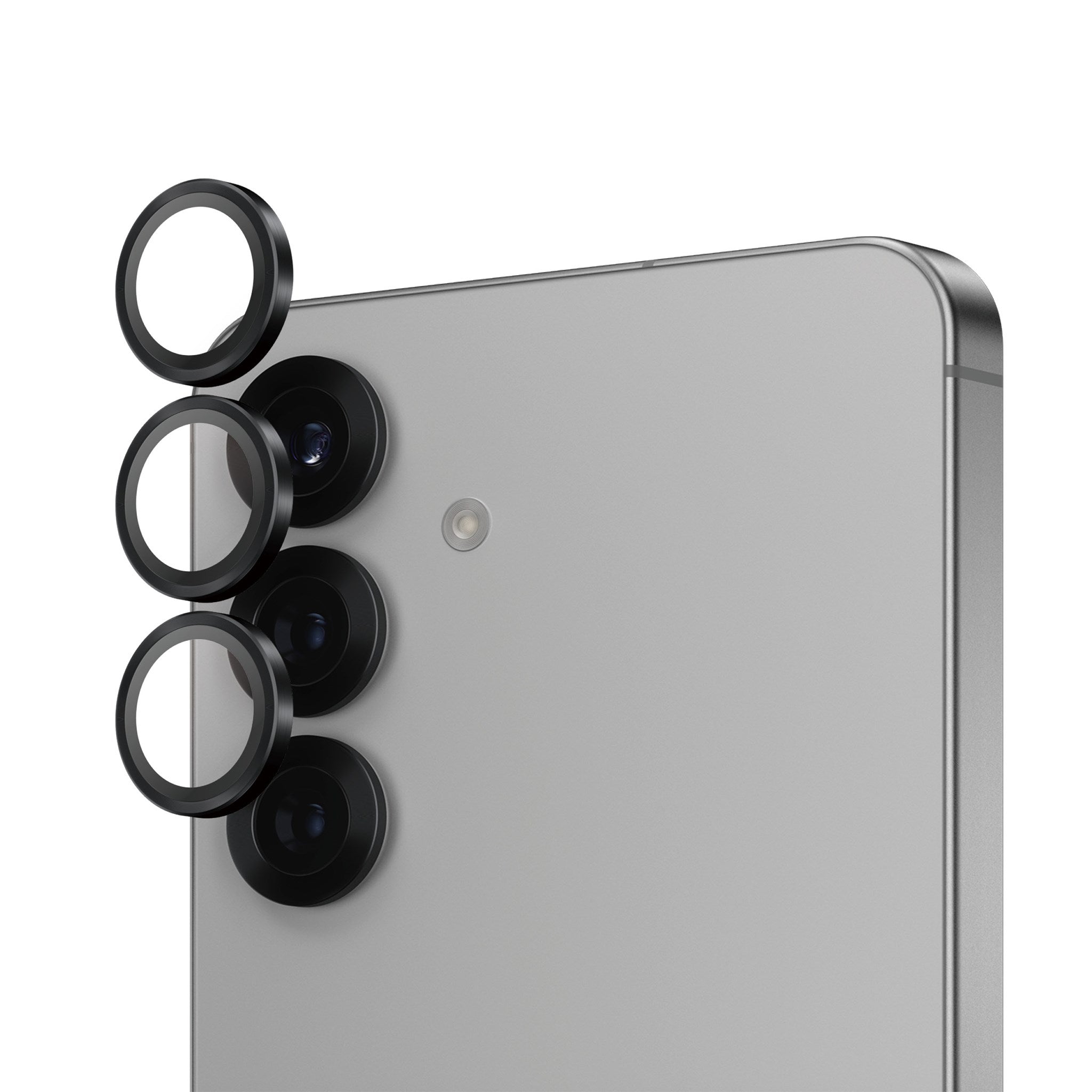 PanzerGlass® Hoops® Camera Lens Protector Black Samsung Galaxy S25